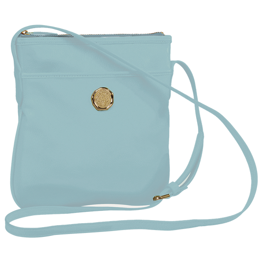 Beach Glass Blue Crossbody Bag
