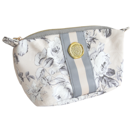 Faded Rose Small Cosmetic