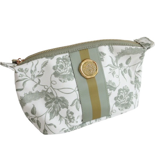 Green Climbing Rose Small Cosmetic