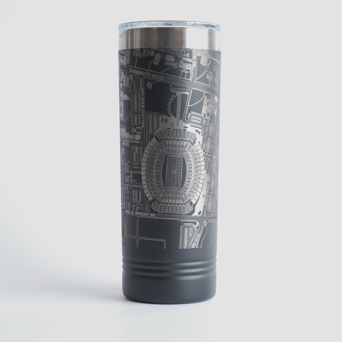 Tuscaloosa, Alabama Tumbler Art (Saban Field at Bryant–Denny Stadium)