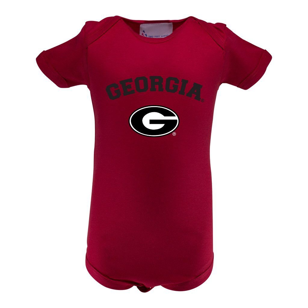 Georgia Infant Lap Shoulder Creeper Print