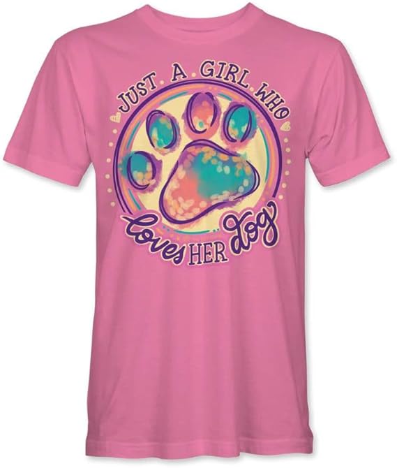 Just A Girl Who Loves Her Dog - YOUTH T-Shirt - Itsa Girl Thing