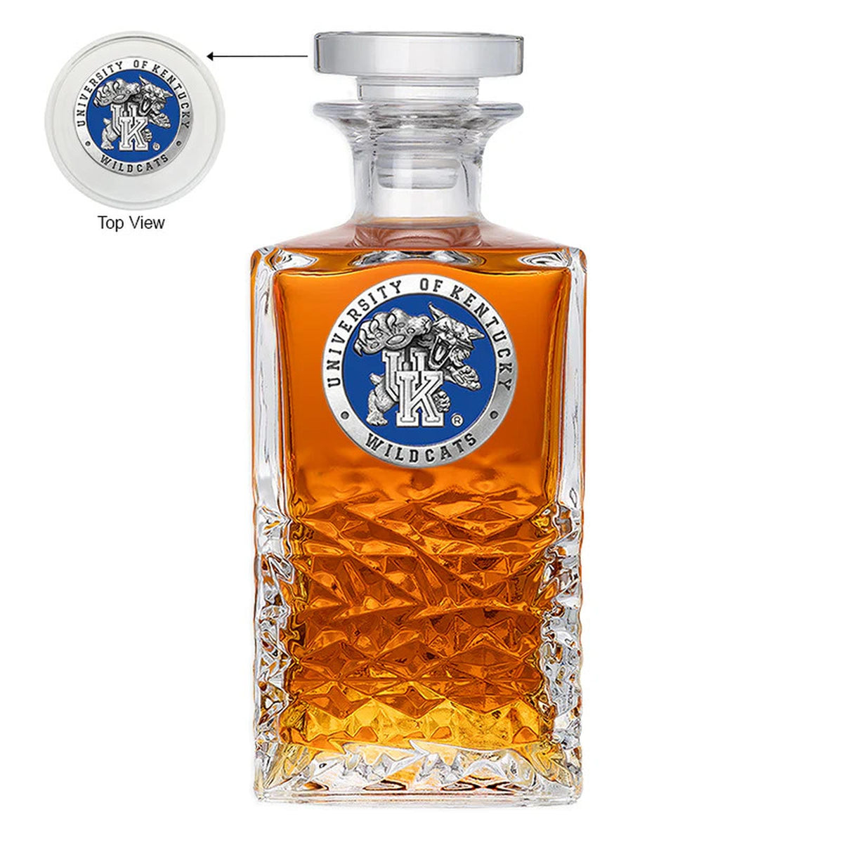 Kentucky Wildcats Heritage Decanter