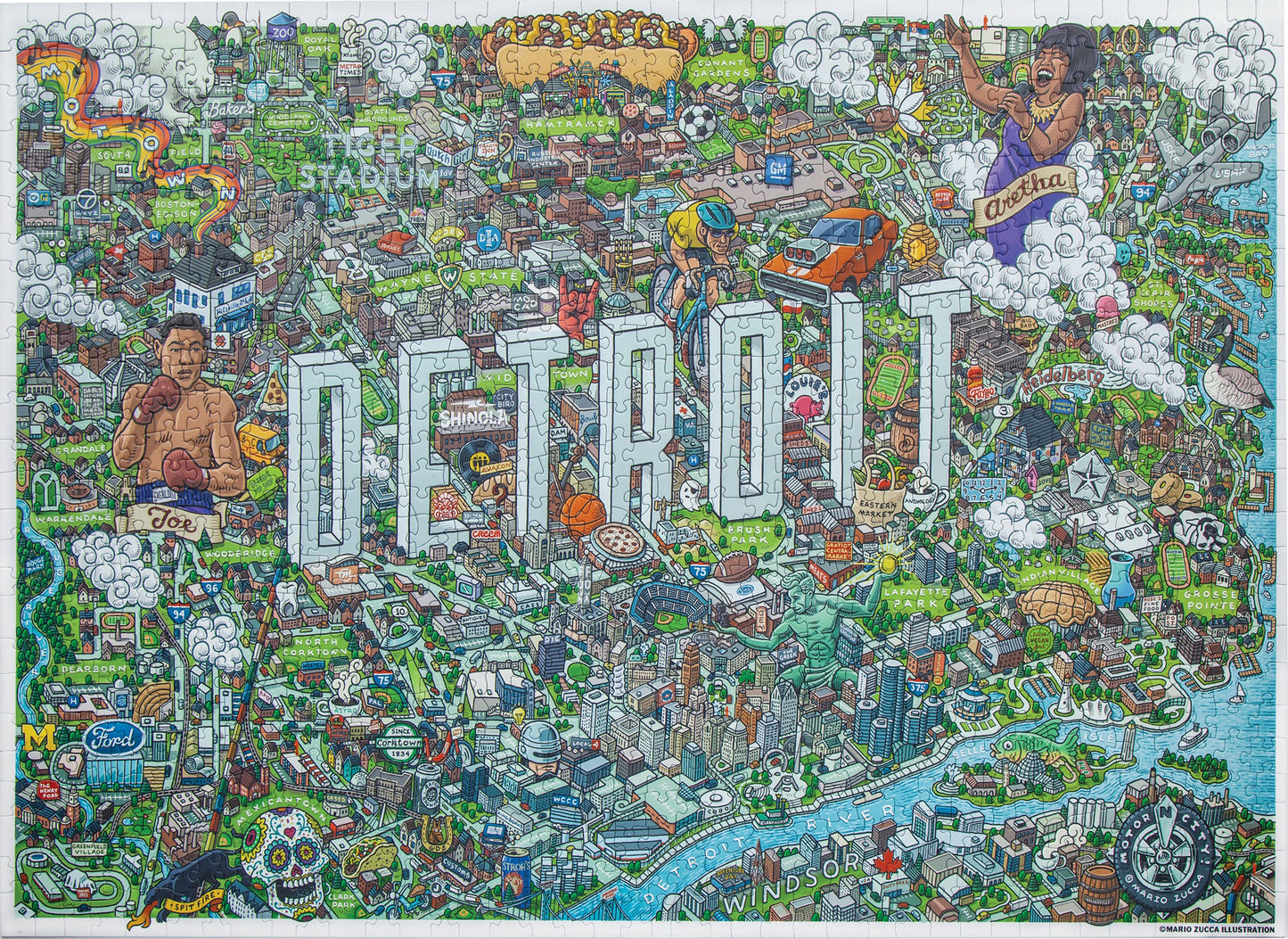 Detroit | 1000 Piece Puzzle