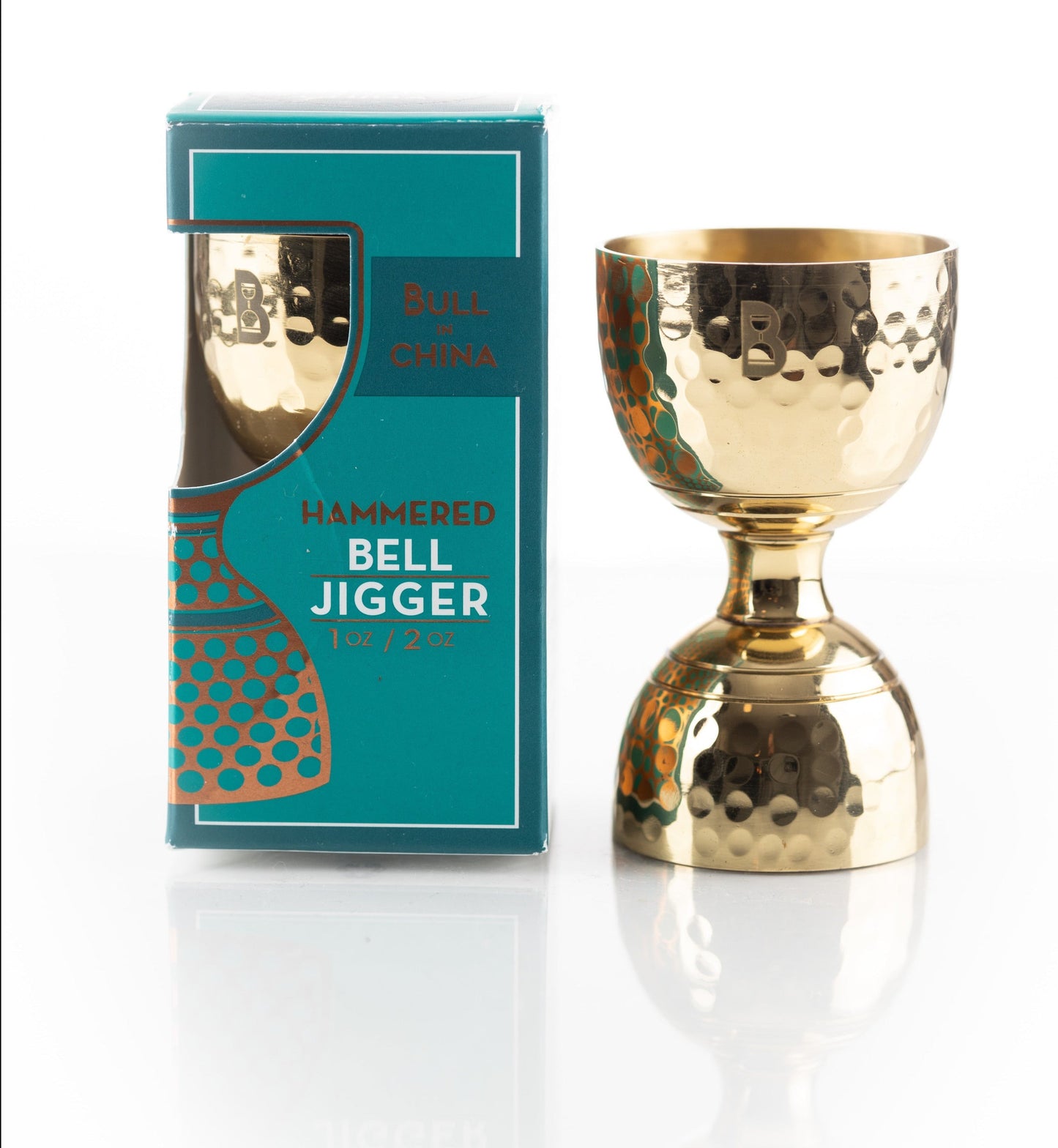 Hammered Bell Jiggers