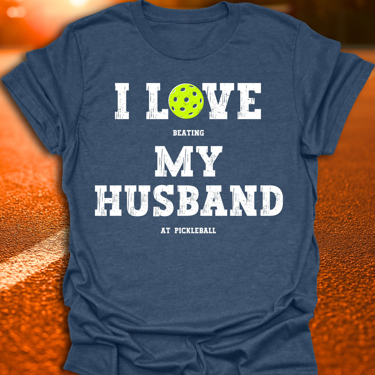 I Love My Husband Pickleball T-Shirt