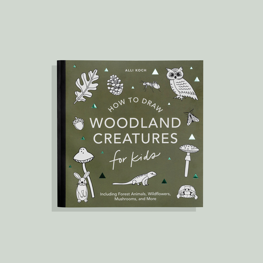 Mushrooms & Woodland Creatures: How to Draw Books for Kids