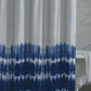 DKNY Blue & White Tie Dye Shower Curtain