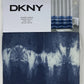 DKNY Blue & White Tie Dye Shower Curtain