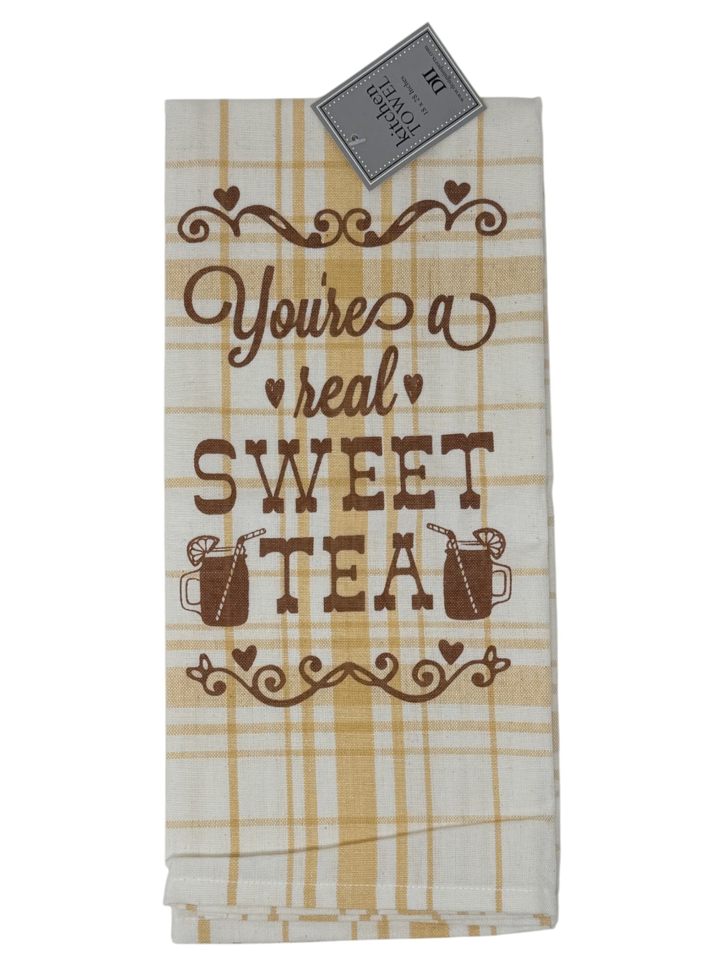Southern Sayings Kitchen Towel Set – Funny Farmhouse Gift Bundle | 4 DII 18x28 Cotton Dish Towels