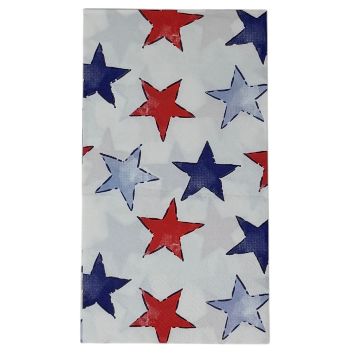 Patriotic Summer Decoupage Paper Napkins – You Choose Design | Americana Bandana Stars Flag | Set of 2