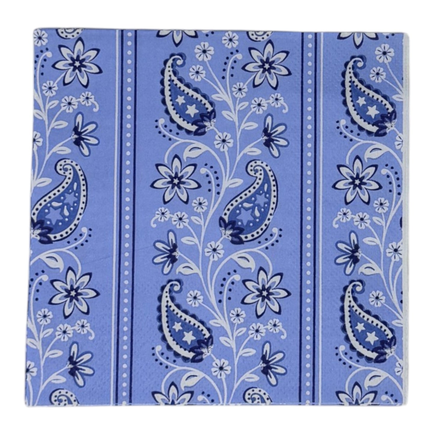 Patriotic Summer Decoupage Paper Napkins – You Choose Design | Americana Bandana Stars Flag | Set of 2