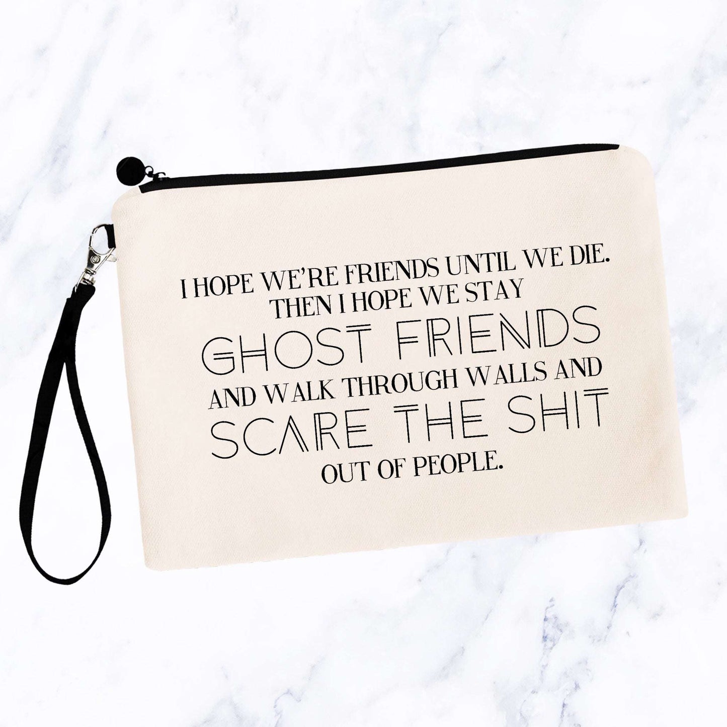 Ghost Friends V2 Best Friends Makeup Bag