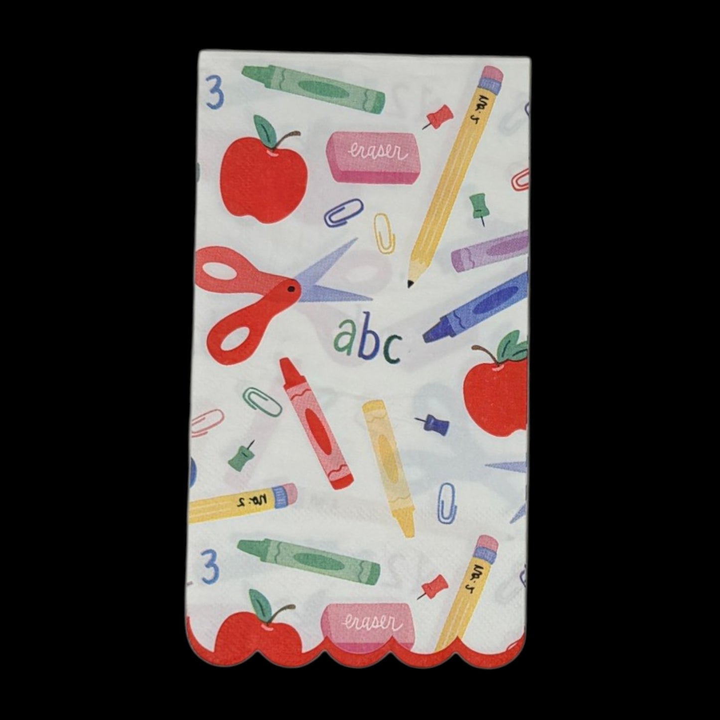 Back to School Bundle Decoupage Paper Napkins – Teacher Gift Classroom Set of 6 | 3 Designs