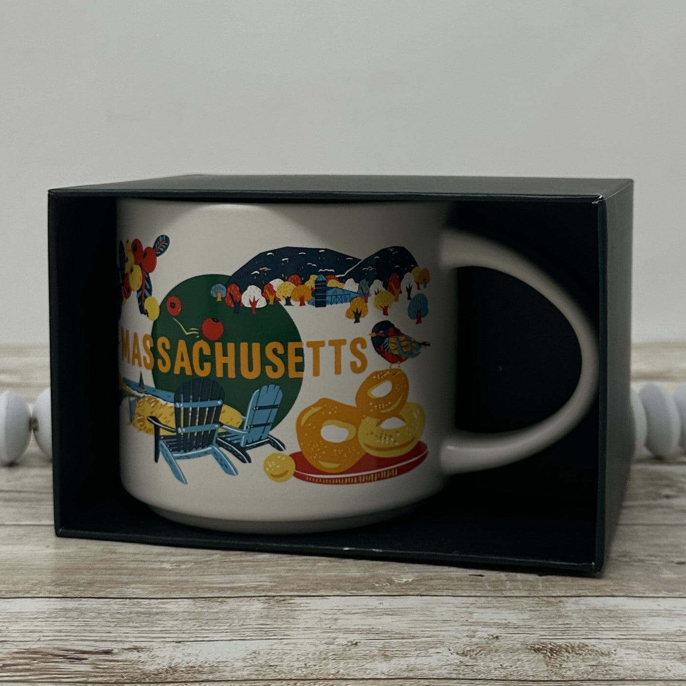 Starbucks Massachusetts "Discovery Series" Mug Brand New in Box