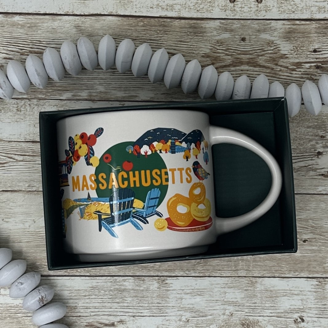 Starbucks Massachusetts "Discovery Series" Mug Brand New in Box