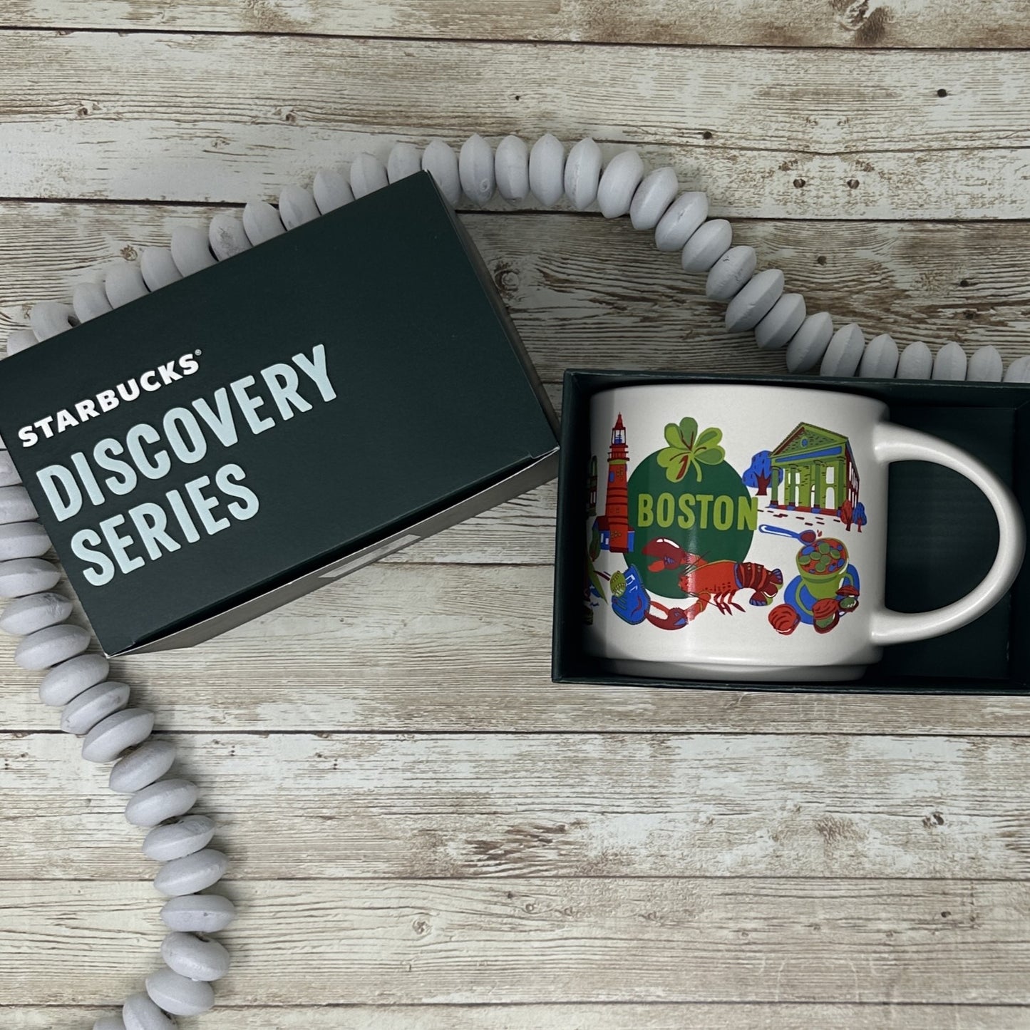 Starbucks Boston Massachusetts "Discovery Series" Mug Brand New in Box