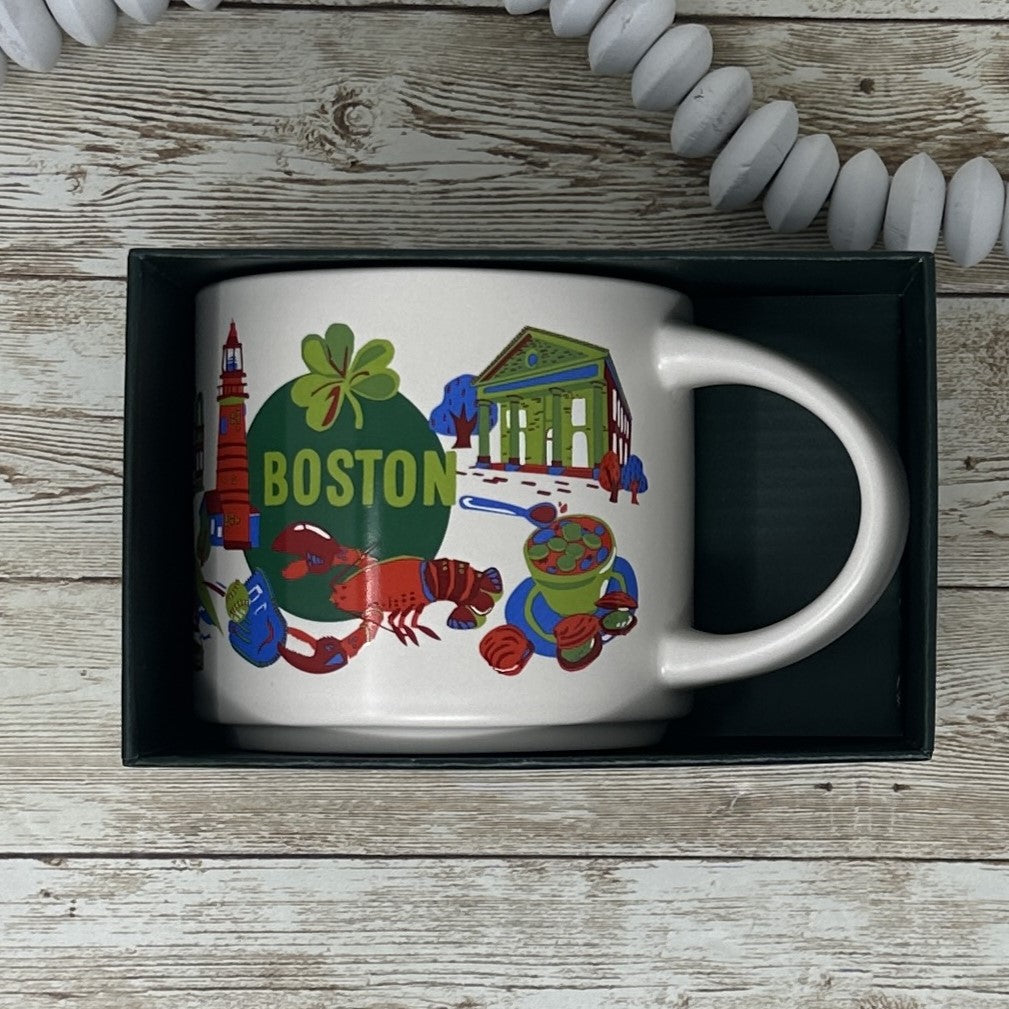 Starbucks Boston Massachusetts "Discovery Series" Mug Brand New in Box