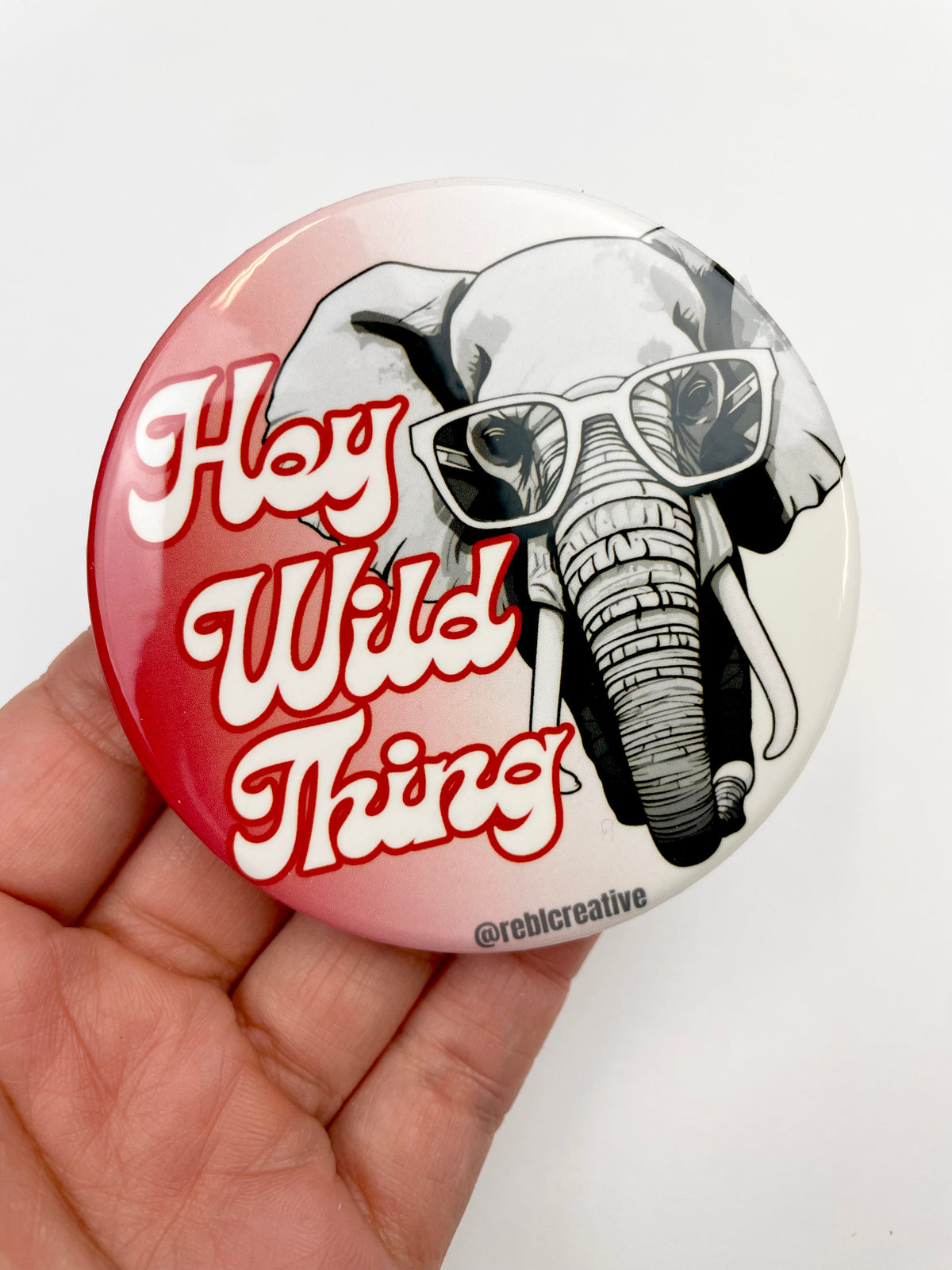 Hey Wild Thing - Red Elephant