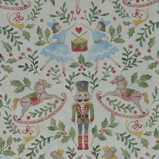 Nutcracker Guest Size Decoupage Napkins – Holiday Ballet Christmas Paper Napkins for Crafts, Journaling & Mixed Media