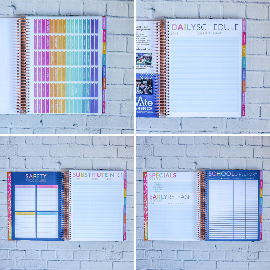 School Daze - Teacher Planner by BERTEAU & Co.