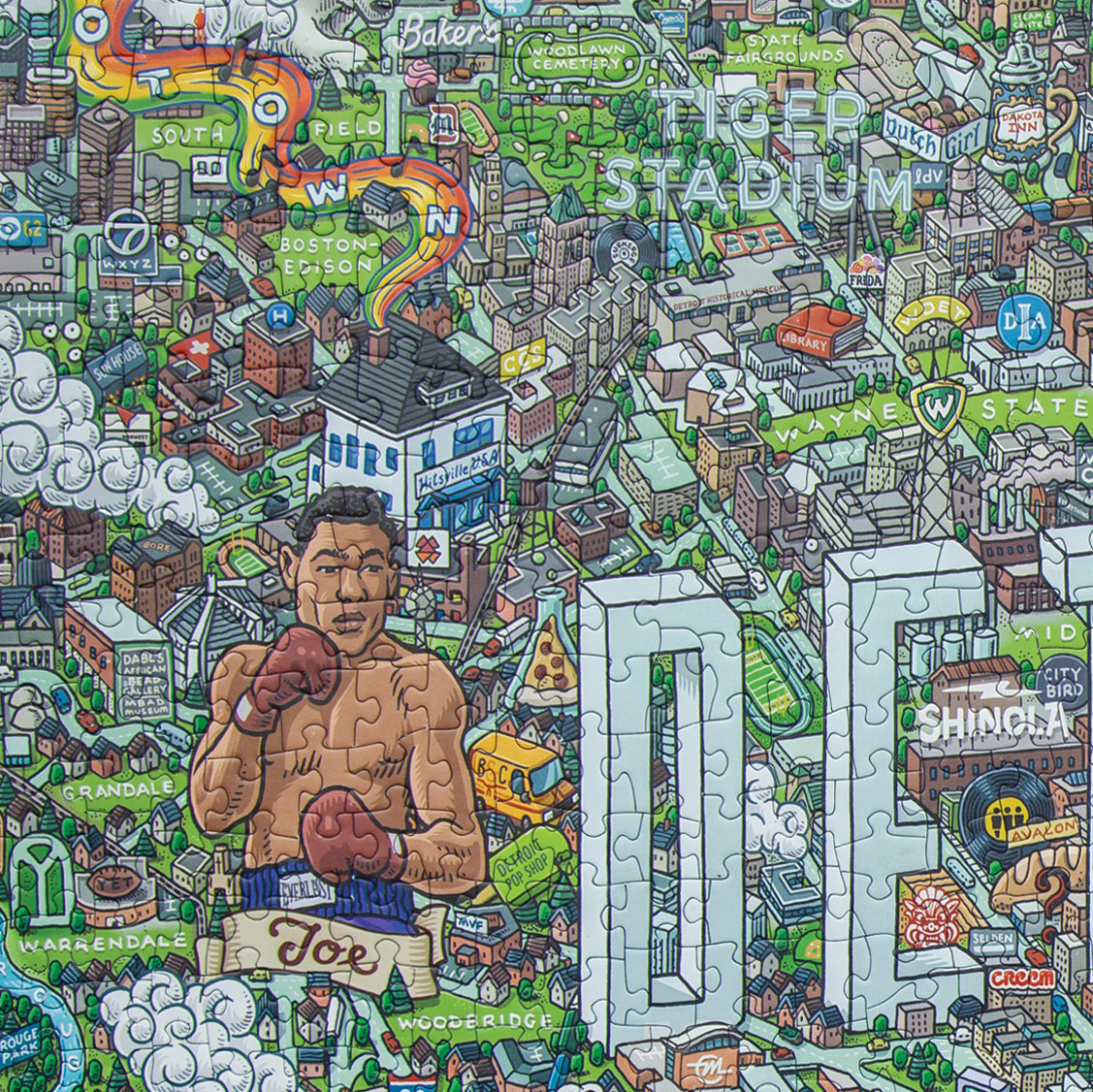 Detroit | 1000 Piece Puzzle