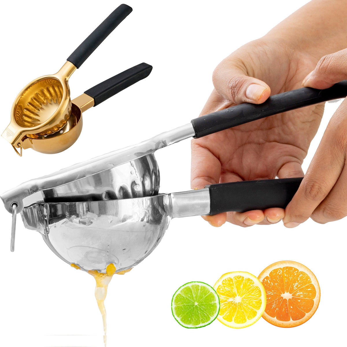 Citrus Juicer Press - Stainless Steel