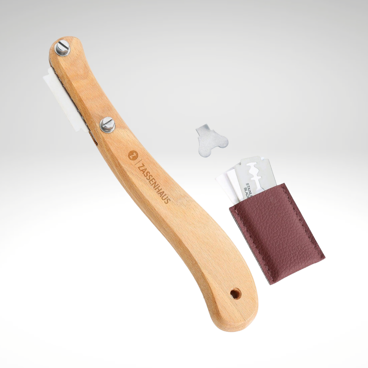 Bread Lame, Beechwood handle, 9.6" L