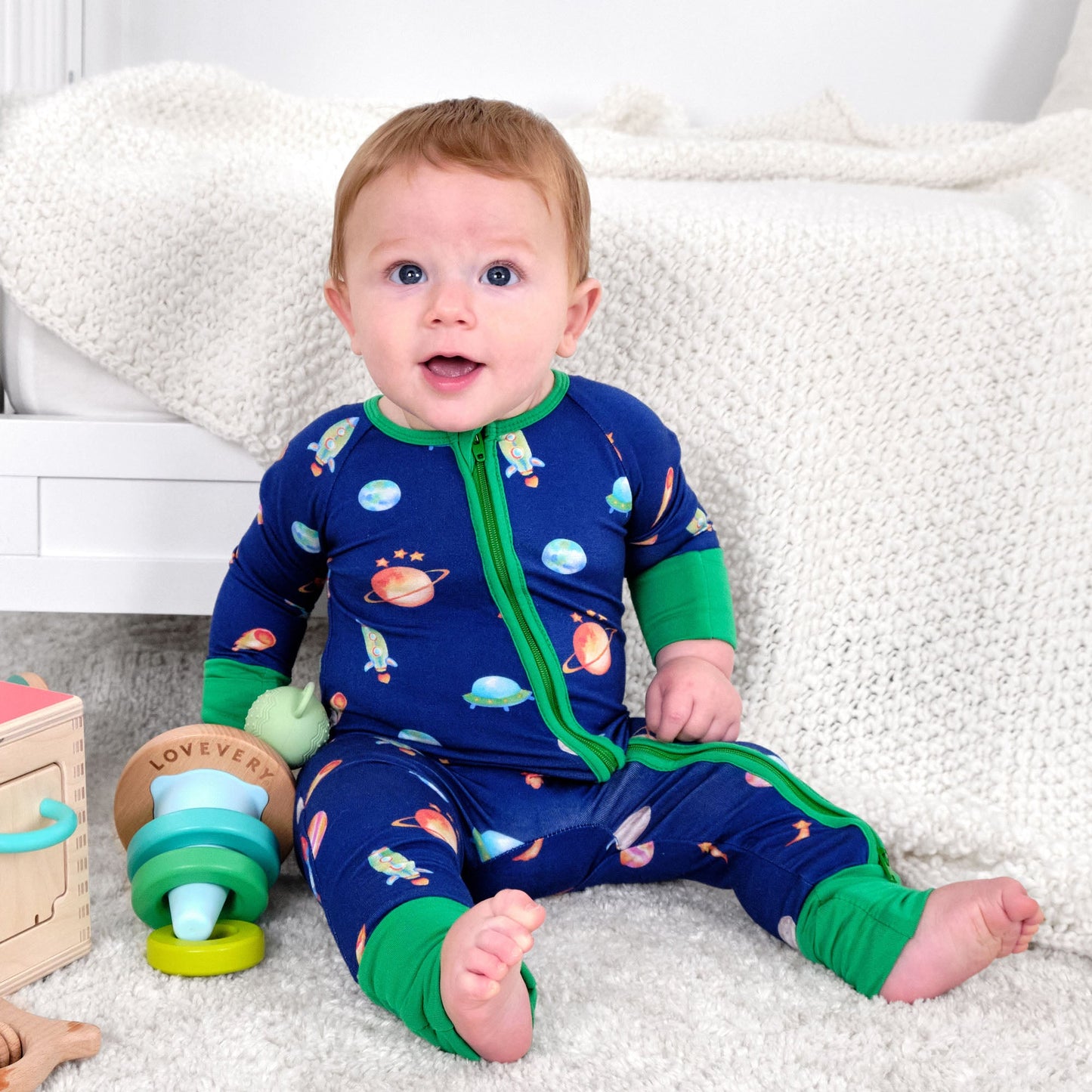 And Beyond Zipper One Piece Pajama