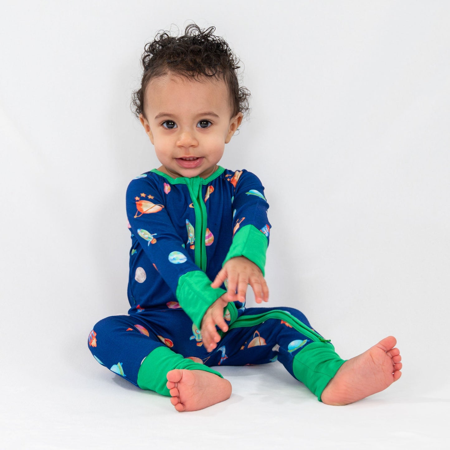 And Beyond Zipper One Piece Pajama