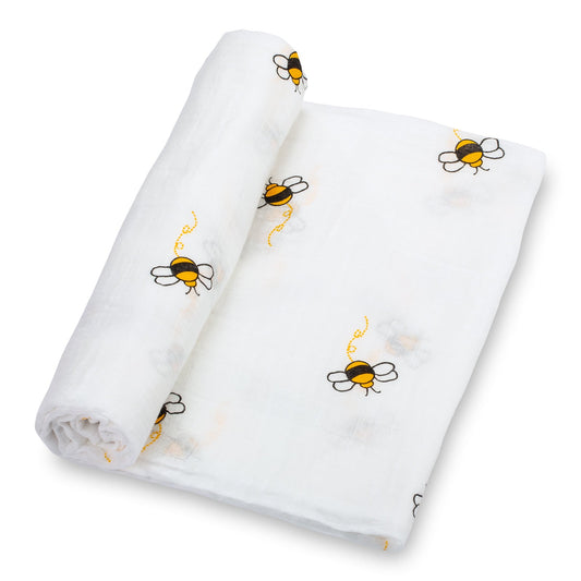 Bee-utiful Swaddle Blanket