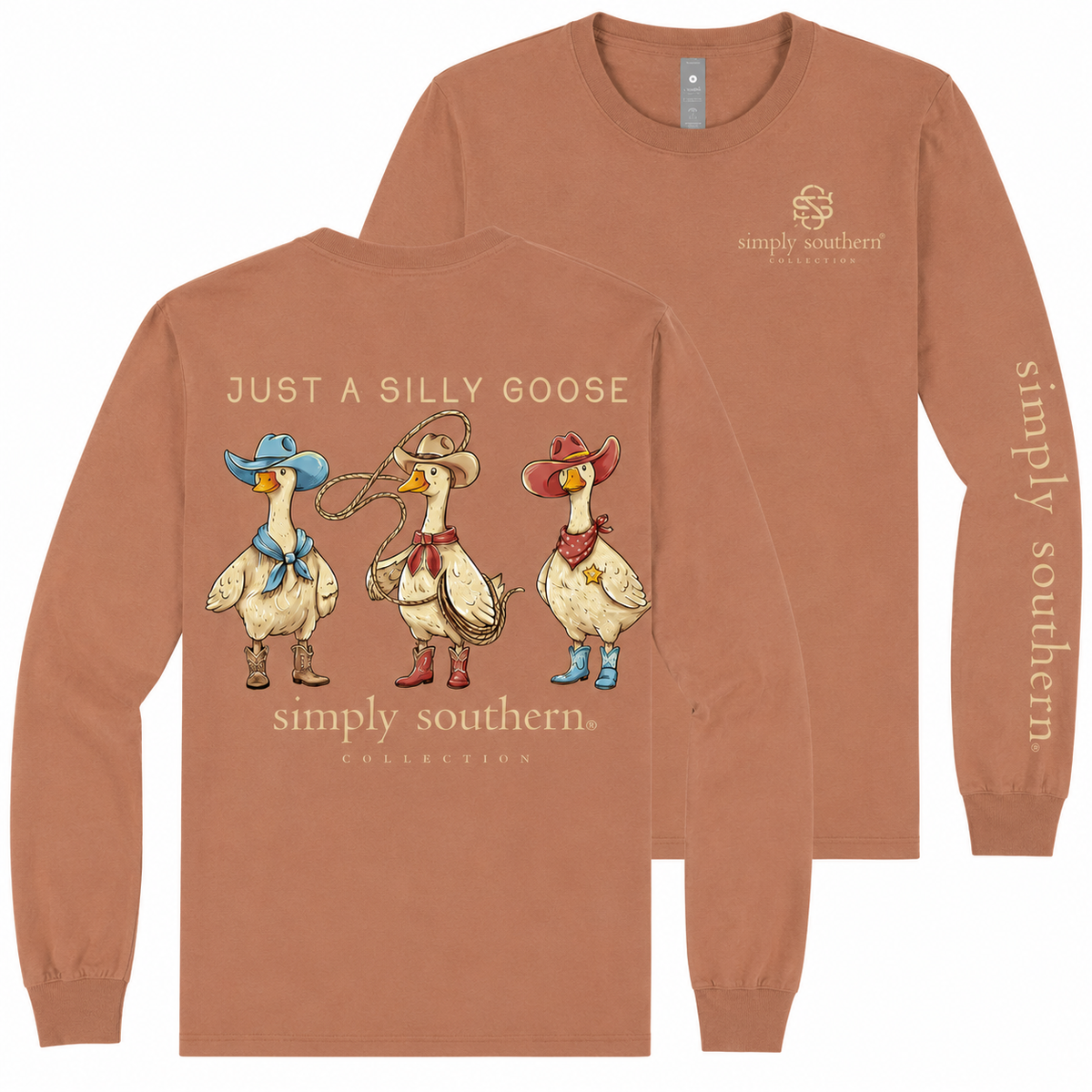 Just A Silly Goose - Country - SS - F26 - YOUTH Long Sleeve