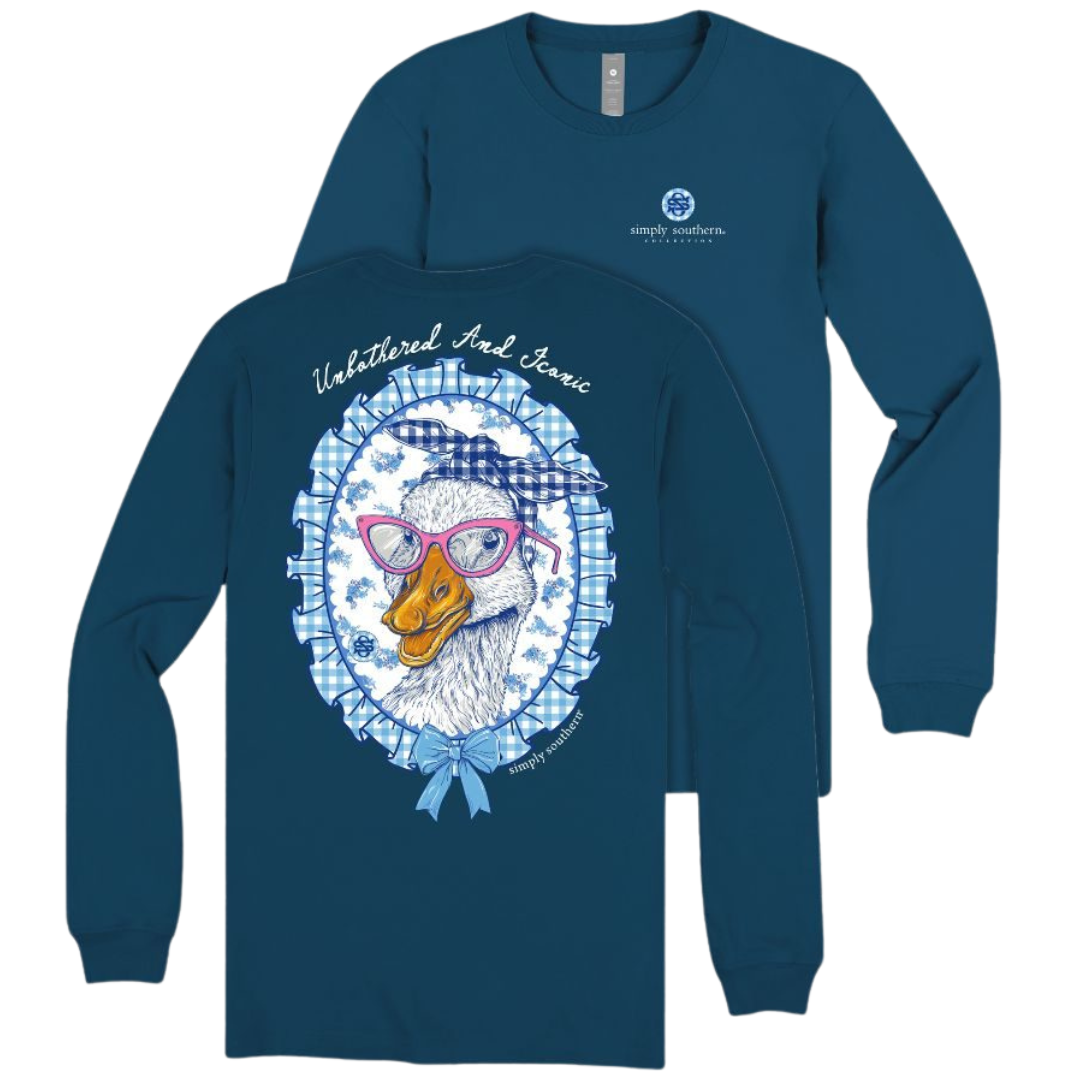 Goose - Unbothered And Iconic - SS - F26 - YOUTH Long Sleeve