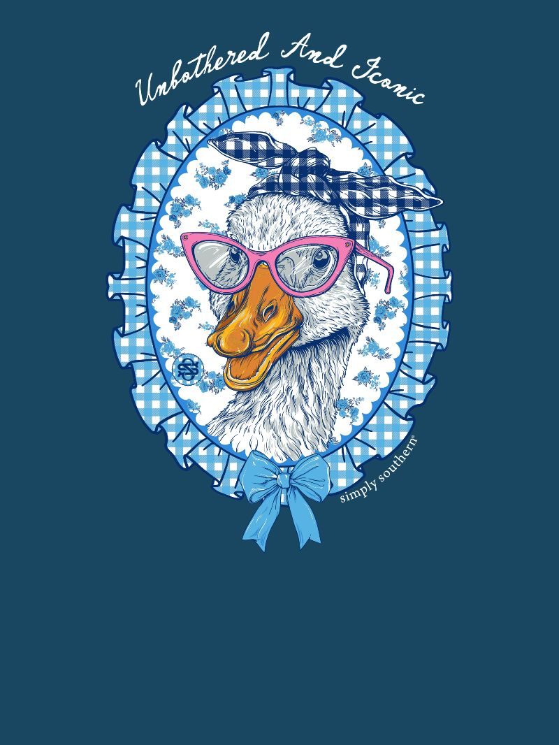 Goose - Unbothered And Iconic - SS - F26 - Adult Long Sleeve