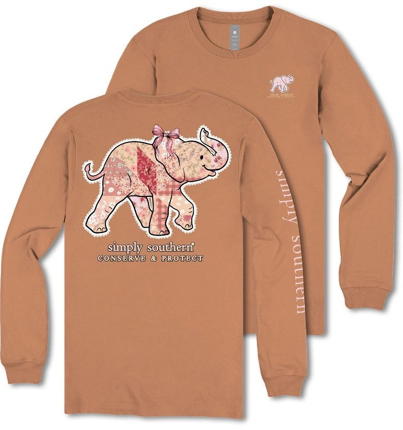 Track Elephant - Patch - Bow - SS - F25 - Adult Long Sleeve