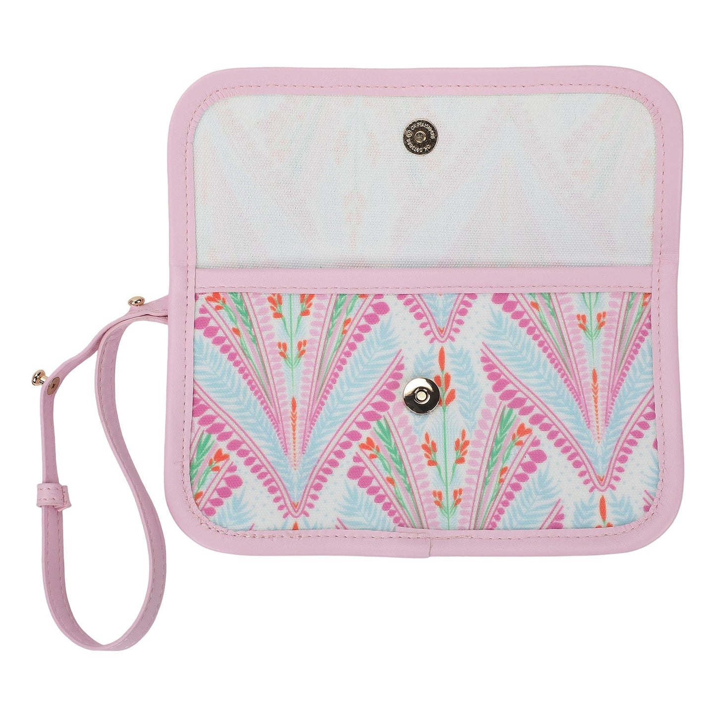 Petals & Plumes Oversized Tote Bag with Wallet