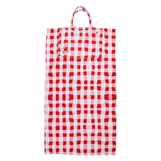Picnic Perfect Gingham 2-in-1 Towel Tote Bag