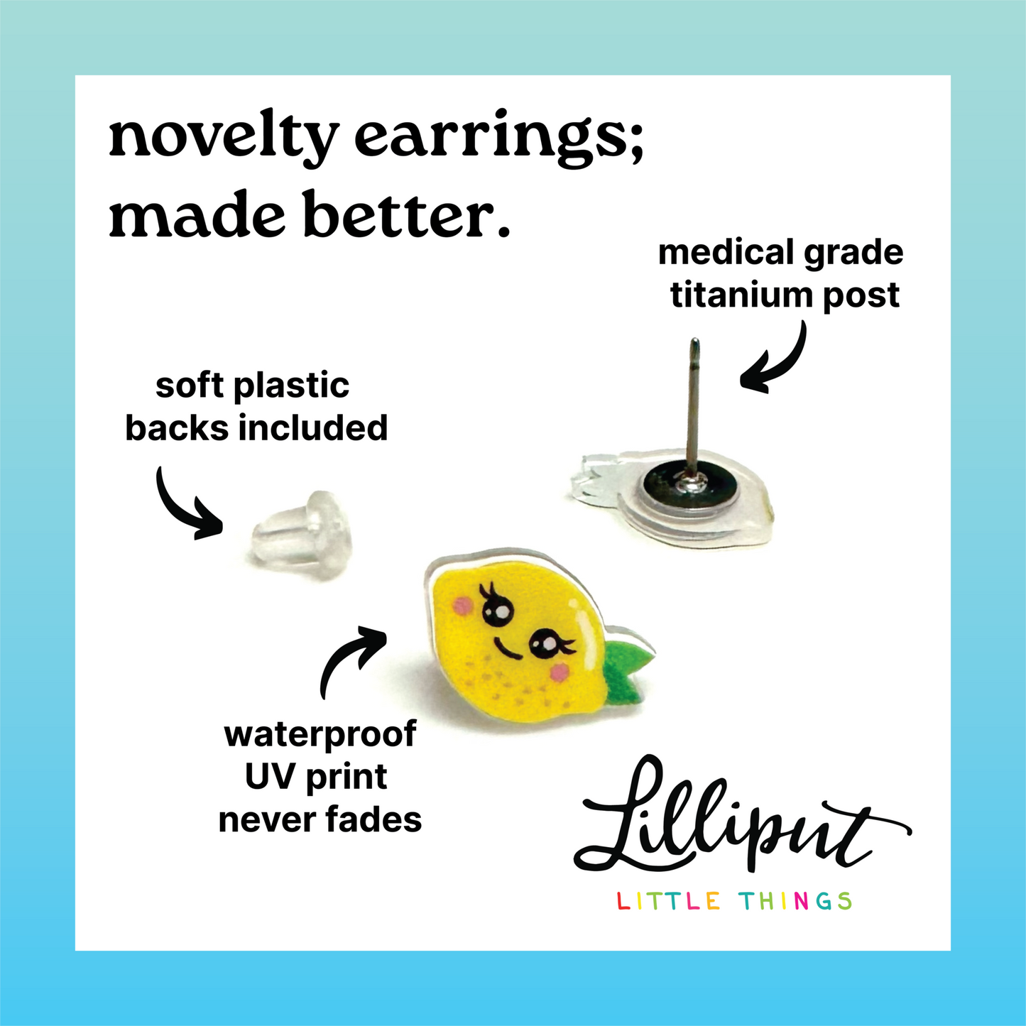 Lilliput Little Things - Christmas Tree Earrings