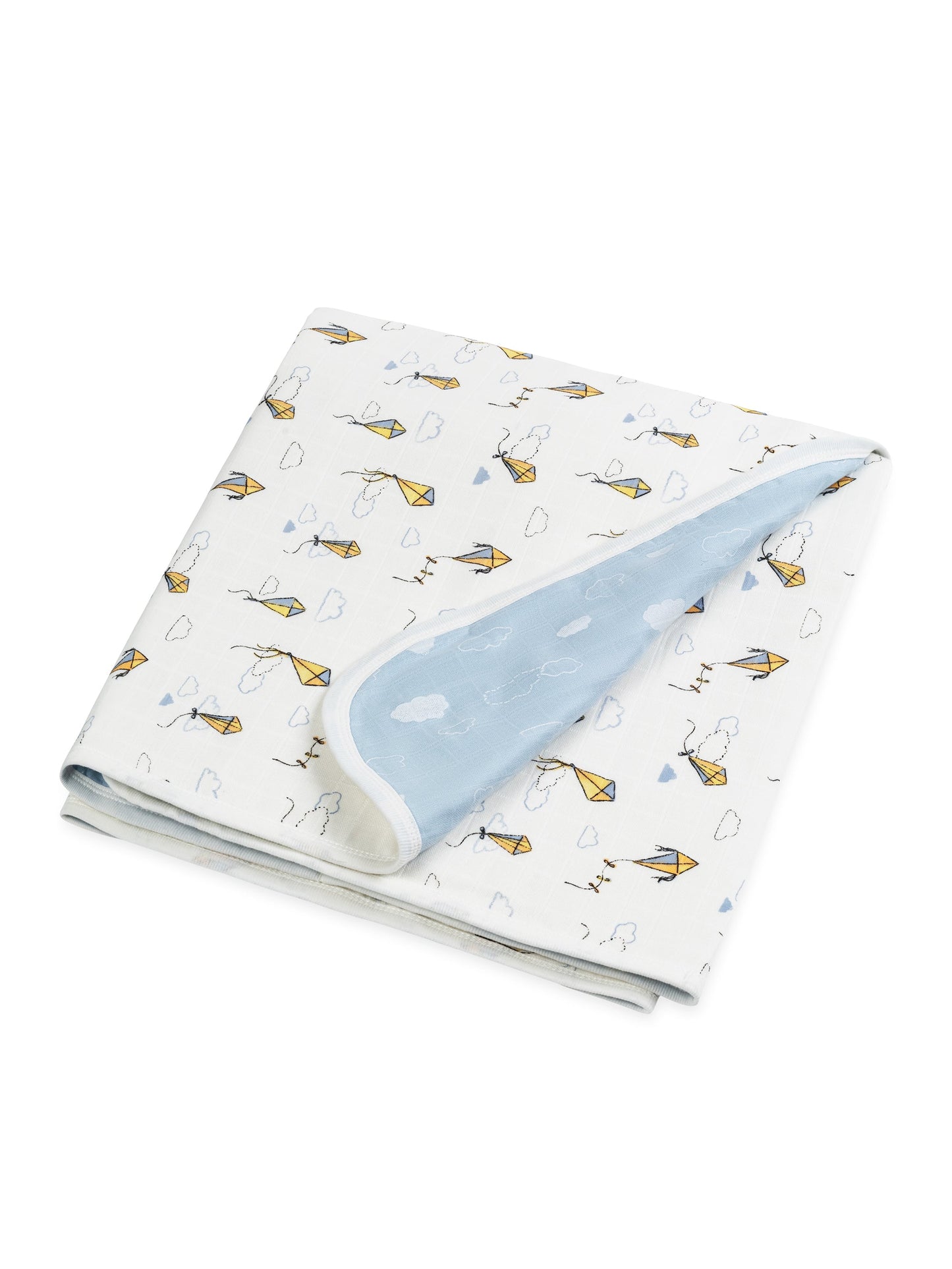 Muslin Blanket - Kites/Clouds