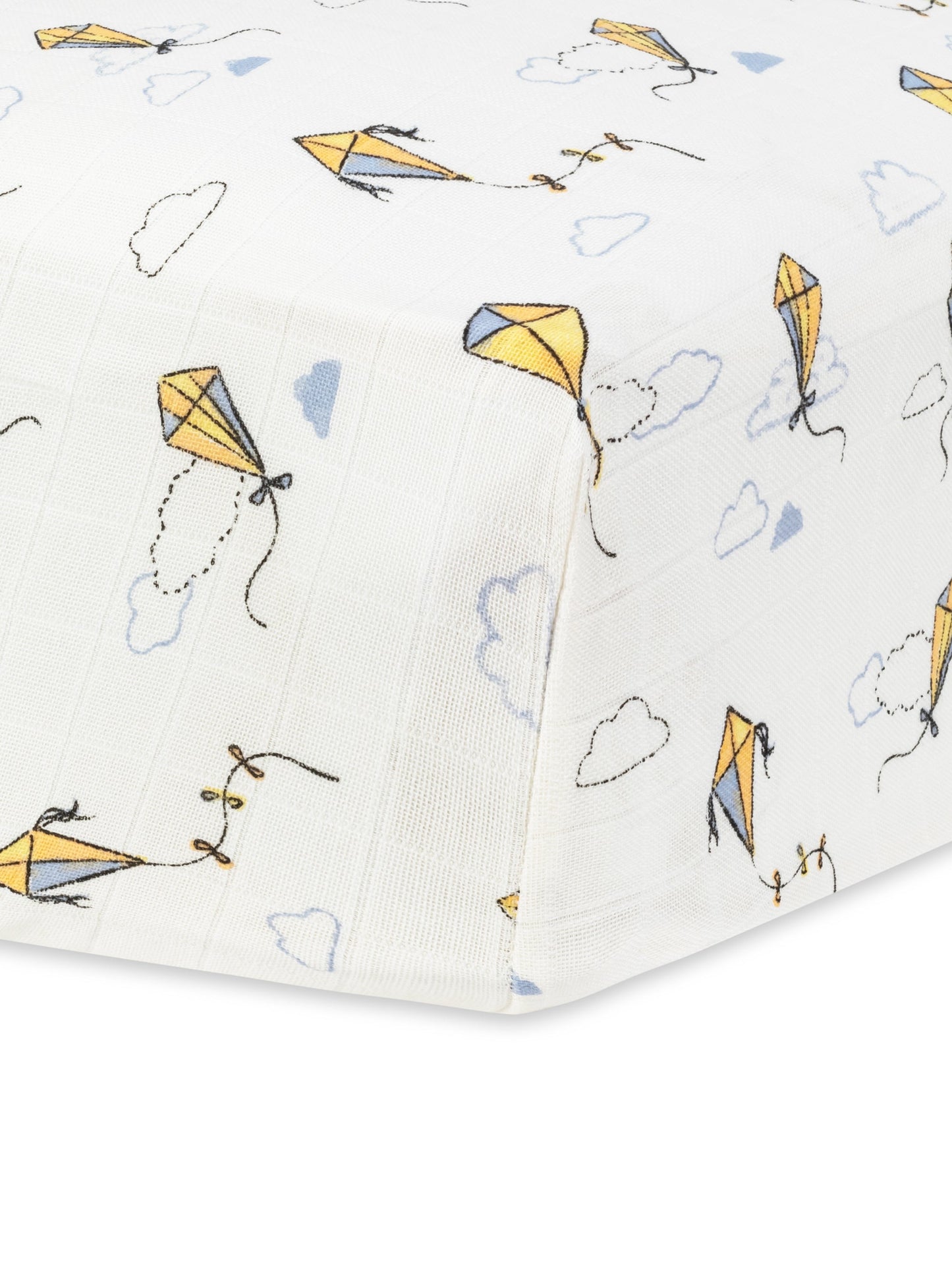 Muslin - Crib Sheet - Kites