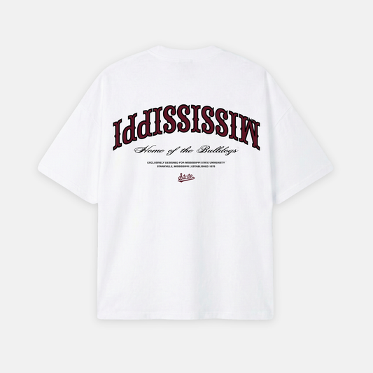 Mississippi State Essentials Oversized Tee