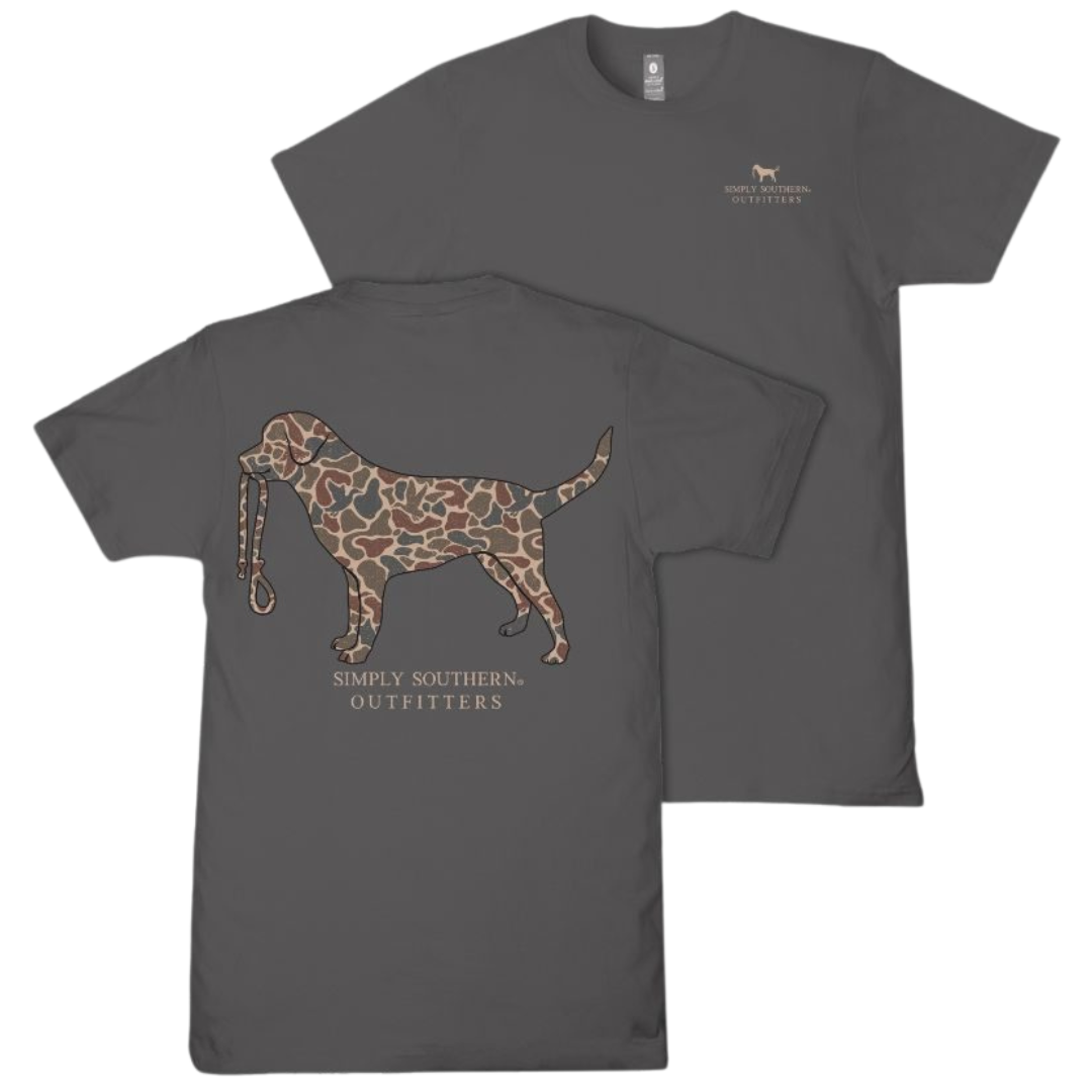 Old Dog - Camo - F26 - SS - Adult T-Shirt