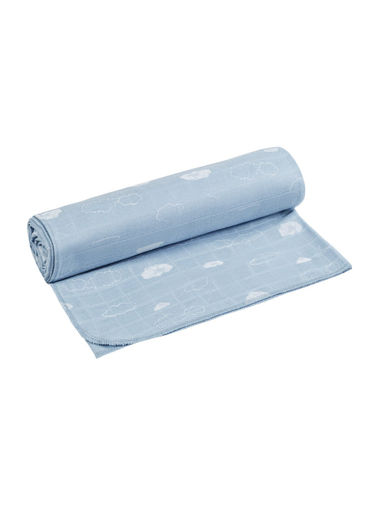 Muslin Swaddle Blanket - Clouds