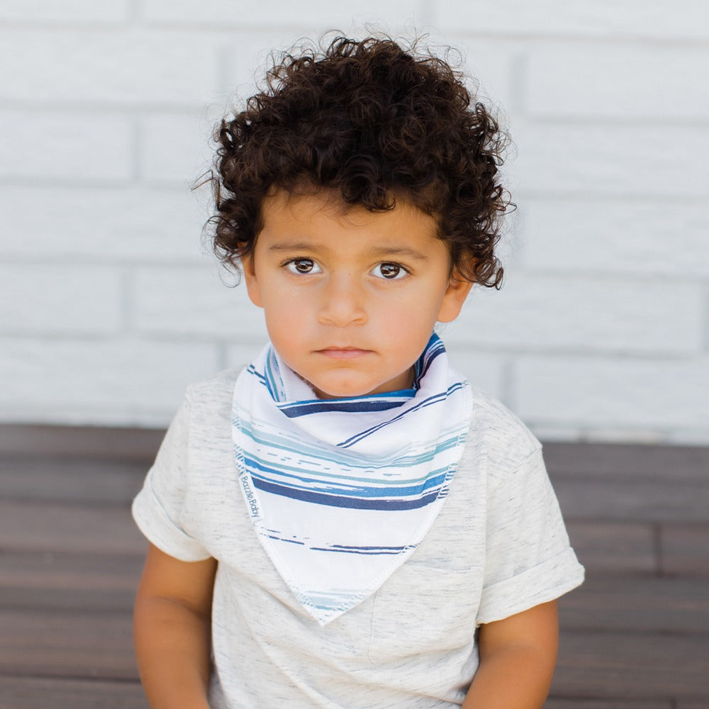 Bazzle Baby Bandana Bib 4-Pack - Various Colors