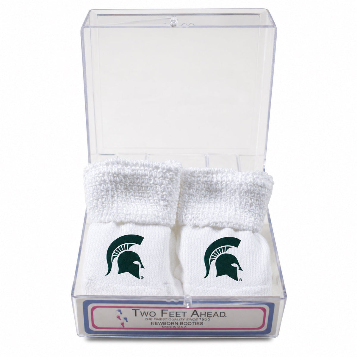 Michigan State Gift Box Bootie