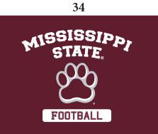 Mississippi State Infant Lap Shoulder Creeper Print