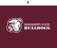 Mississippi State Infant Lap Shoulder Creeper Print
