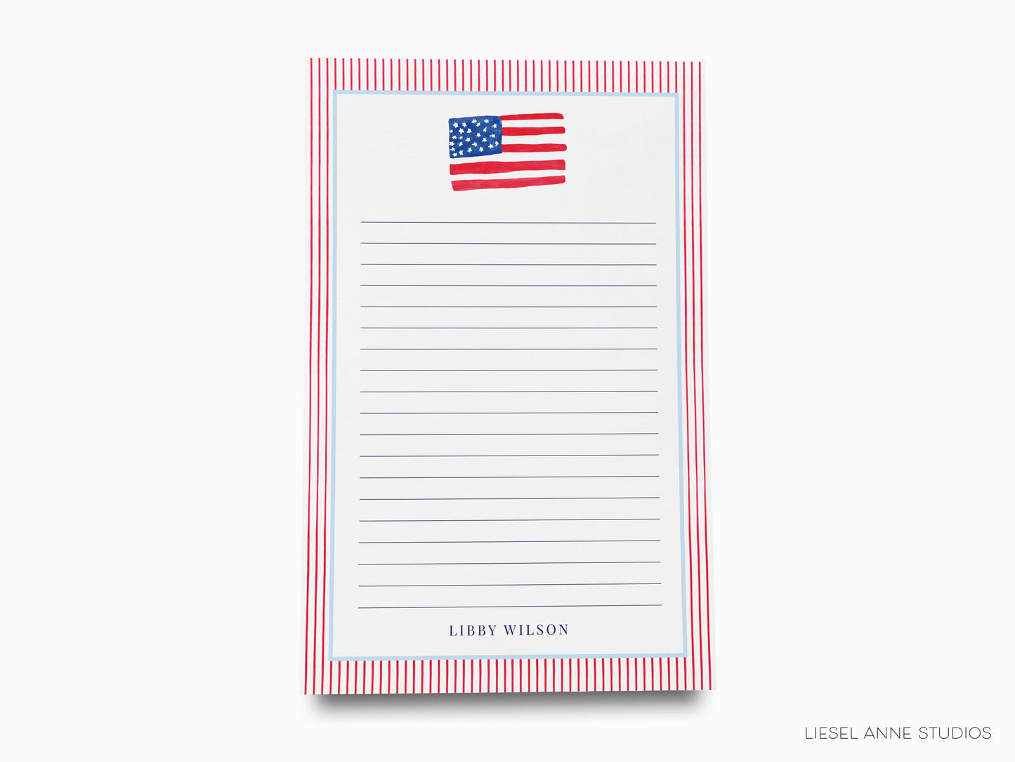 American Flag Notepad