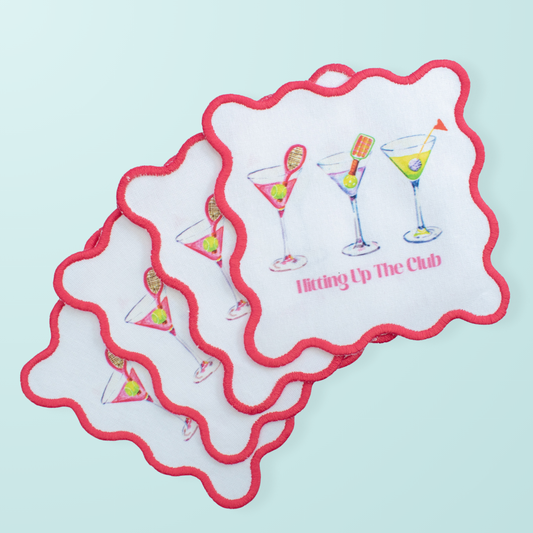Country Club Cocktails Squares