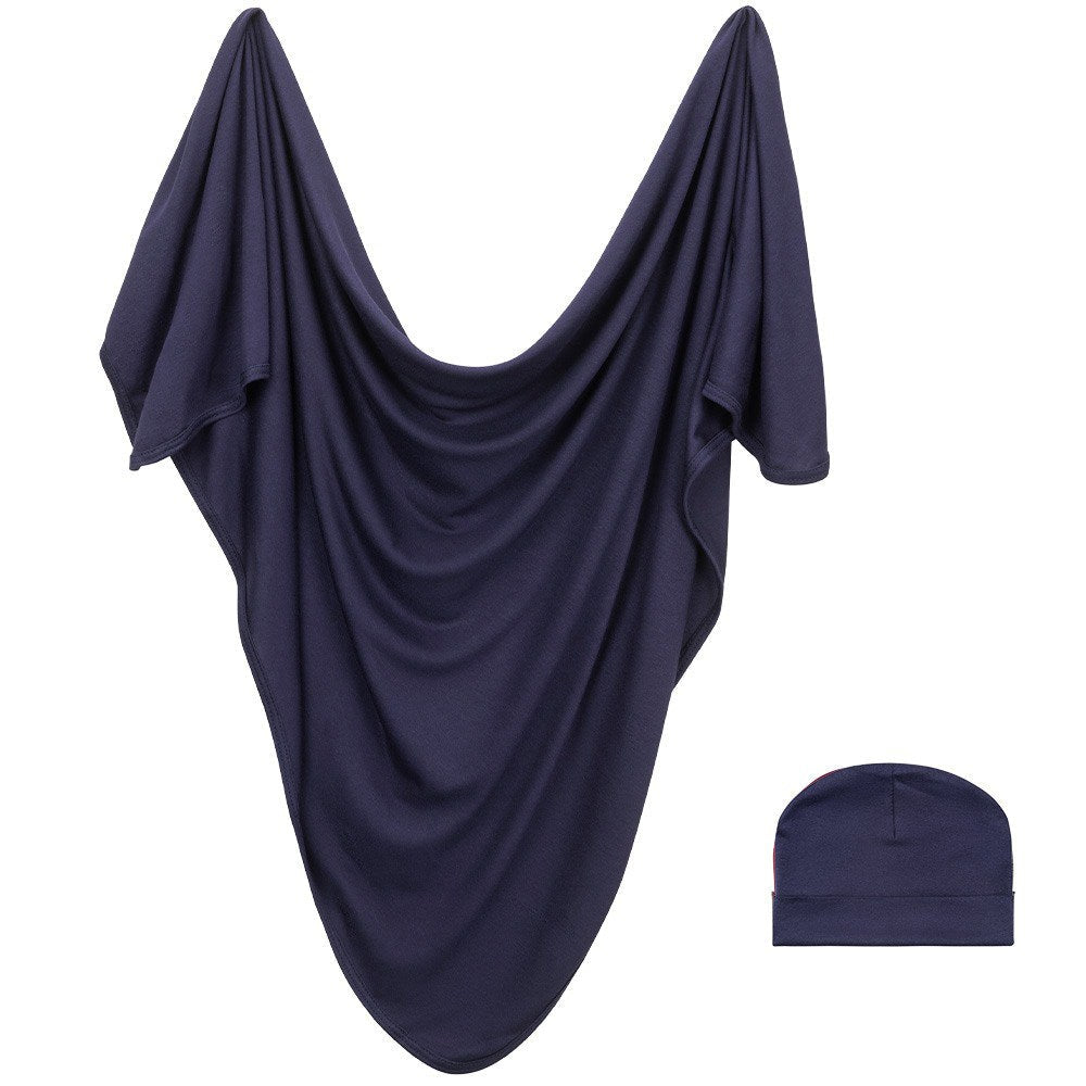 Forever™ Swaddle + Hat Sets: Assorted Colors